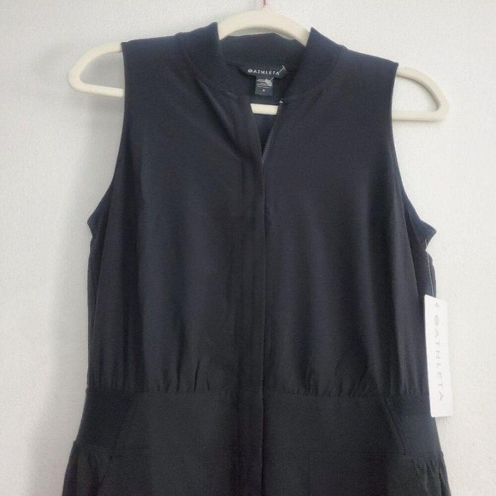 ATHLETA Brooklyn Heights Wide Leg Jumpsuit Size 2 - Picture 6 of 13